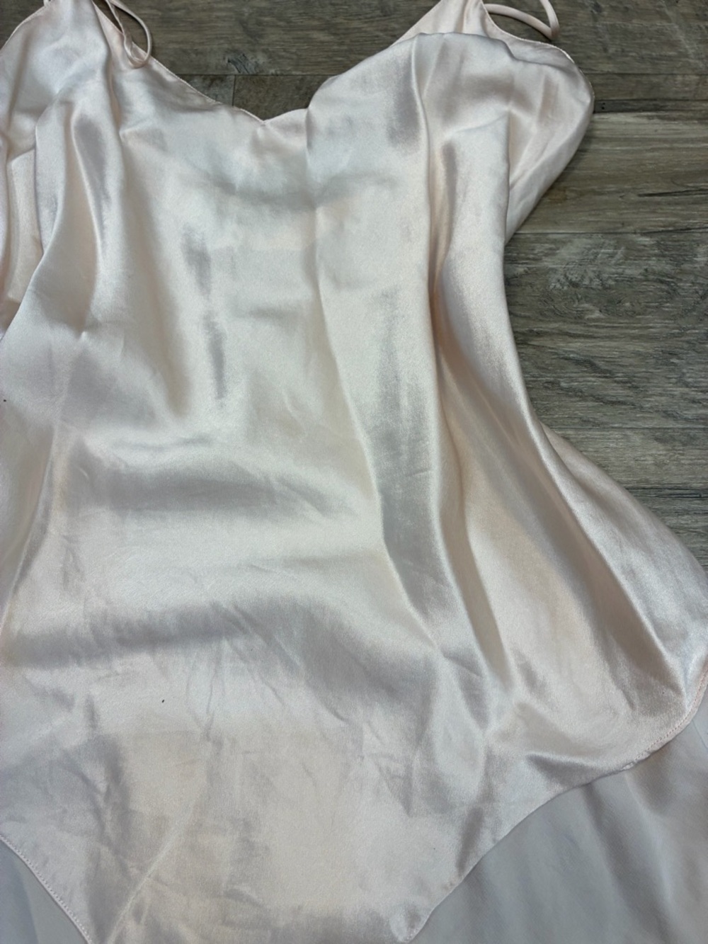 VTG 80s 90s Sami 100% Pure Silk Lingerie Teddy Bodysuit - Picture 3 of 13